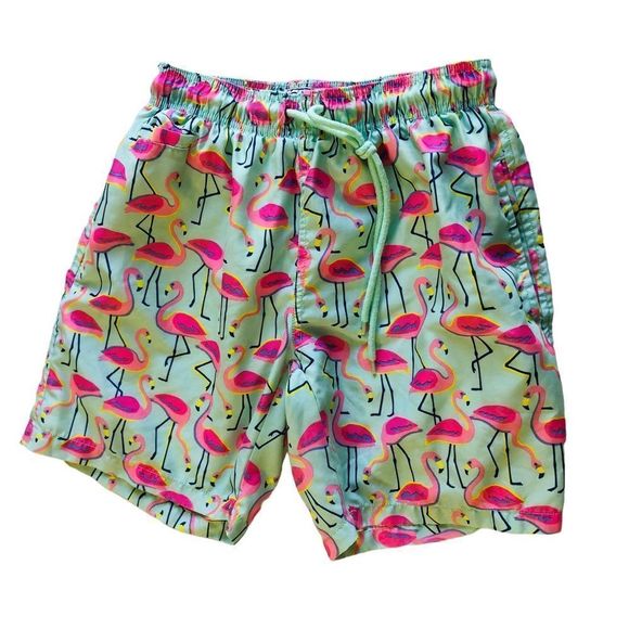 Free Planet Other - Free Planet Surf & Swim Flamingos Printed Swimsuits Trunks
